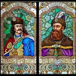 Пазл: Портреты трансильванских князей 