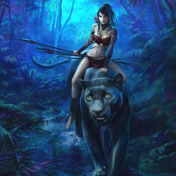 Пазл: Наездница