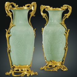 Пазл: Антикварные вазы