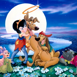 Пазл: Все псы попадают в рай