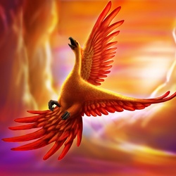 Пазл: Феникс