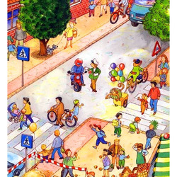 Пазл: На перекрестке