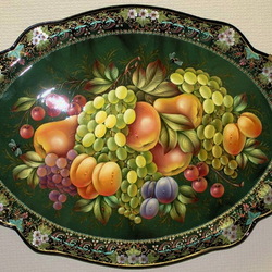 Пазл: Жостовский поднос