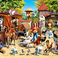 Пазл: Ферма