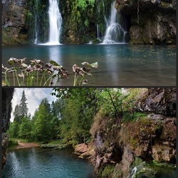 Пазл: Водопад Атыш