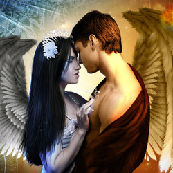 Пазл: Любовь ангелов