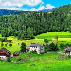 Пазл: Альпийские домики