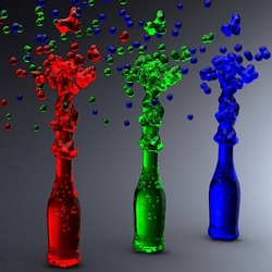 Пазл: Брызги