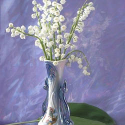 Пазл: Букетик в перламутре