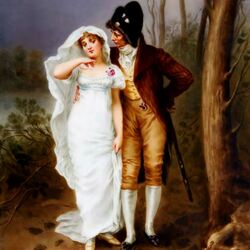 Пазл: Ночная прогулка влюбленных