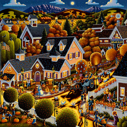 Пазл: Накануне Дня Всех Святых