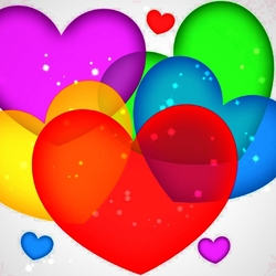 Пазл: Сердца