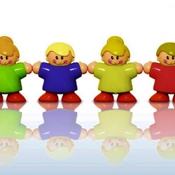 Пазл: Девочки и мальчики