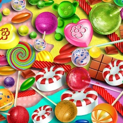 Пазл: Конфетки