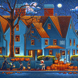 Пазл: Дом с семью фронтонами