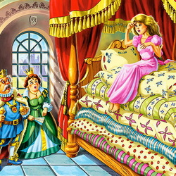 Пазл: Принцесса на горошине