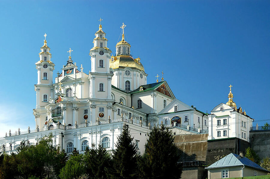 Фото почаевской лавры в украине