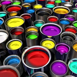 Пазл: Банки с краской