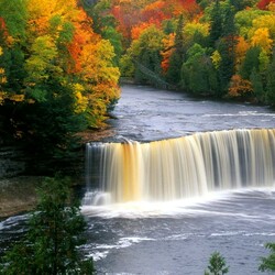 Пазл: Цветной каскад