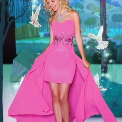 Пазл: Дизайнерское платье