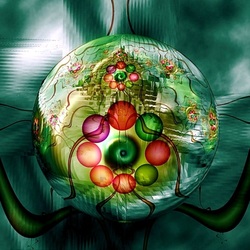 Пазл: Фрактальный шар