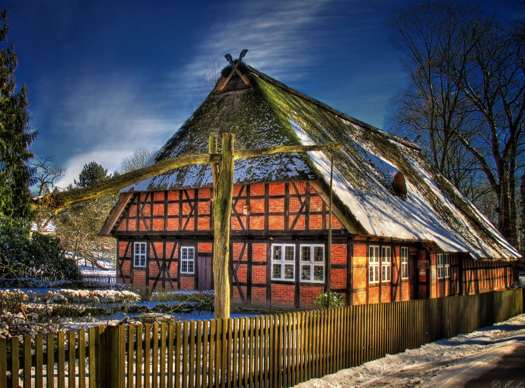 сельские дома в германии