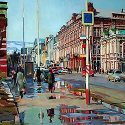 Пазл: Городская весна 