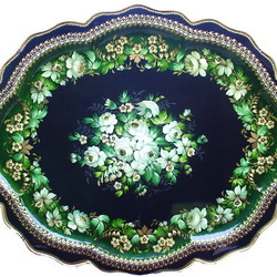 Пазл: Жостовский поднос