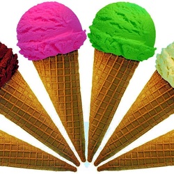 Пазл: Рожки с мороженым