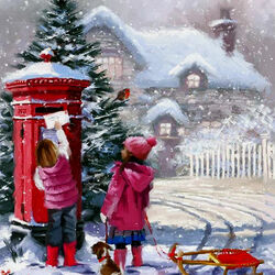 Пазл: Письмо Деду Морозу