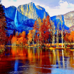 Пазл: Осень в Йосемити