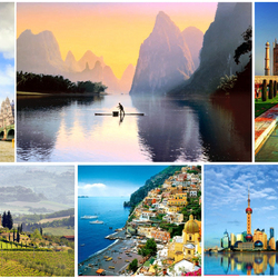 Пазл: Вокруг света