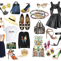 Пазл: Стильные вещи