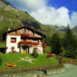 Пазл: Альпийский домик