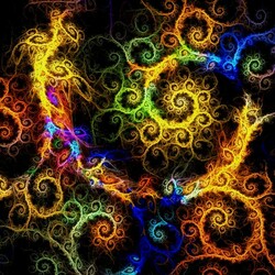 Пазл: Фрактальная паутинка