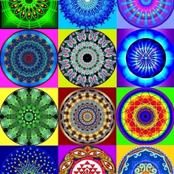 Пазл: Мандалы