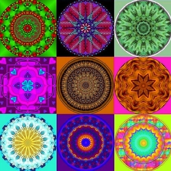 Пазл: Мандалы