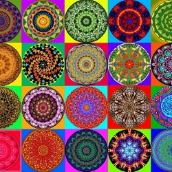 Пазл: Мандалы
