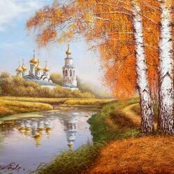 Пазл: Осень  в Ярославле