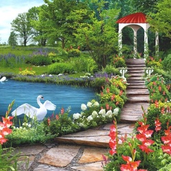 Пазл: Прелестный уголок