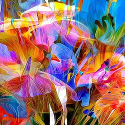 Пазл: Лепестки