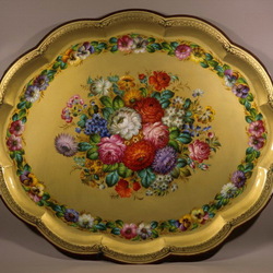 Пазл: Жостовский поднос