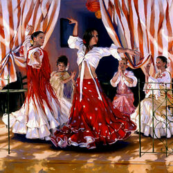 Пазл: Танцовщицы фламенко