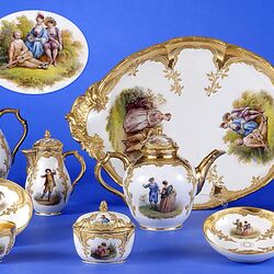 Пазл: Антикварная посуда