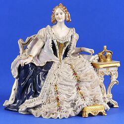 Пазл: Девушка в фарфоре