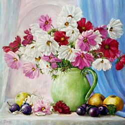 Пазл: Букет космей