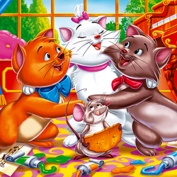 Пазл: Кошачий хор