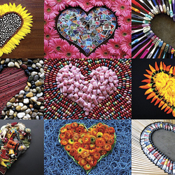 Пазл: Сердечки