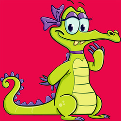 Пазл: Зубастая красавица