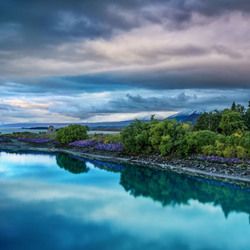 Пазл: Широка река